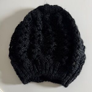 Mossimo Supply Co. Black Cable Knit Hat